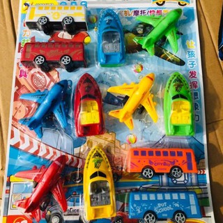 Ô tô (1 cái) [FREESHIP] oto , máy bay, xe bus, chạy đà cho bé siêu bền