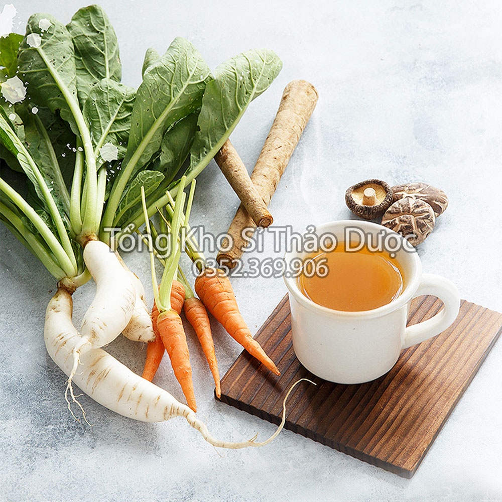 Combo Ngưu Báng + Nấm Đông Cô (Canh dưỡng sinh, nguyên liệu dinh dưỡng)