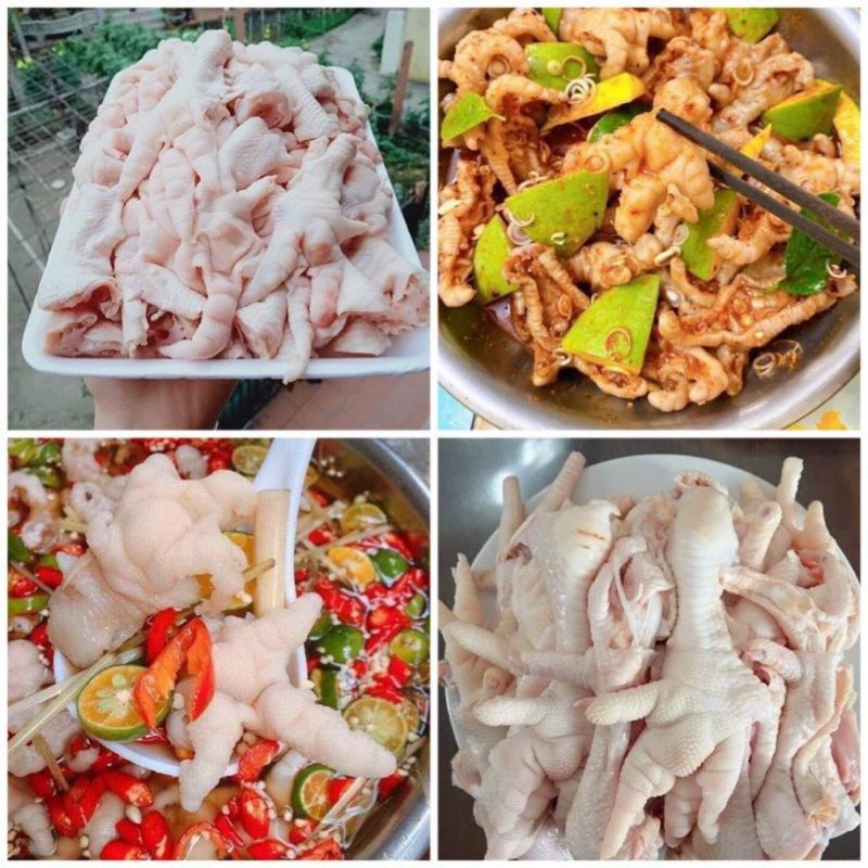 Siêu sale 1kg Chân Gà rút xương to ngon