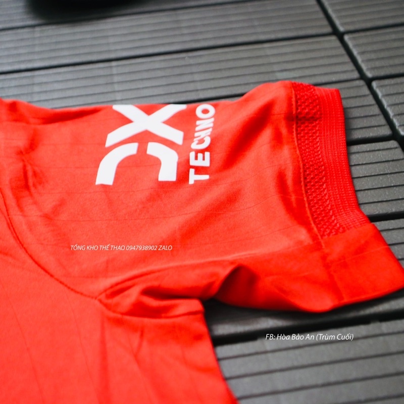 Bộ quần áo đá banh CLB Manchester mùa 22/23 bản quần đen hàng cao cấp thailand