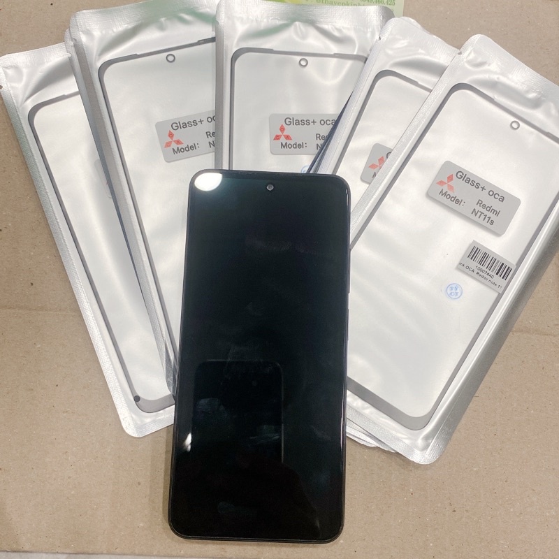 Kính ép điện thoại Redmi 12 / Note 11 / 11s / note 12 / Note 12pro / note 12 pro 5g liền keo