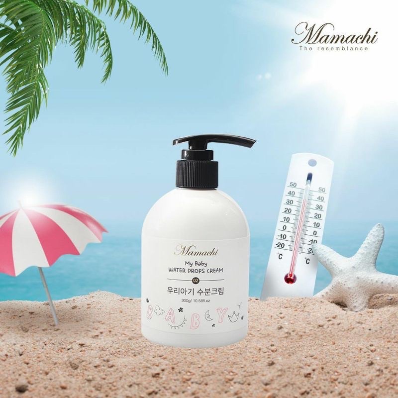 Mẫu mới Kem nước dưỡng ẩm Phytoncide Mamachi 300g chính hãng cho mẹ và bé