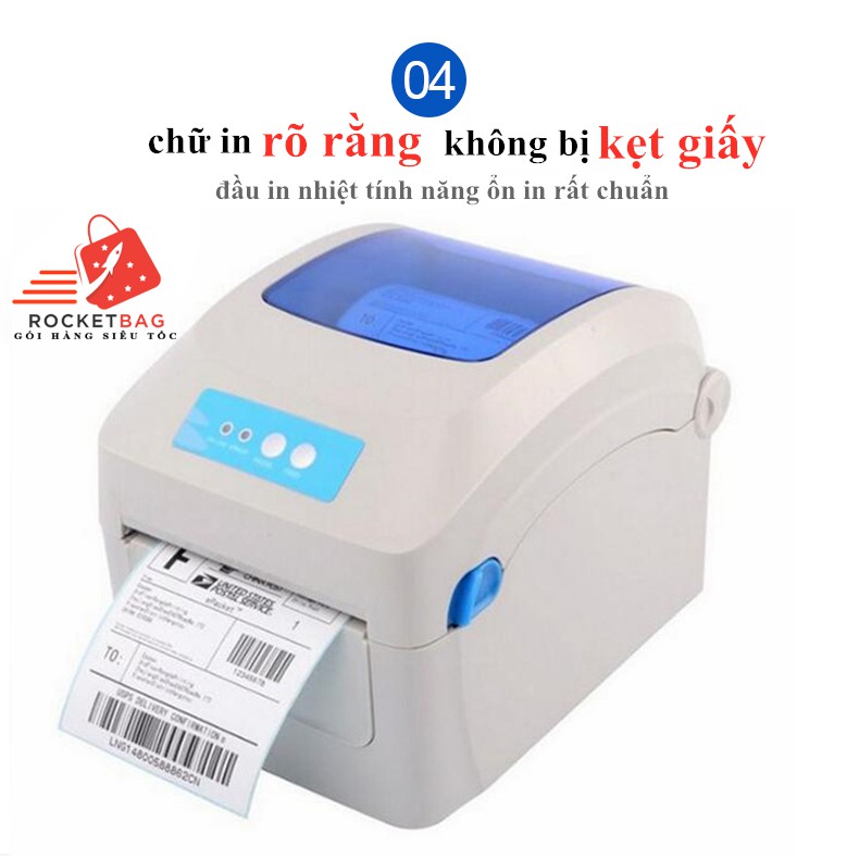 Máy in nhiệt chuyên dụng in đơn TMDT GPRINTER GP1324D | BigBuy360 - bigbuy360.vn