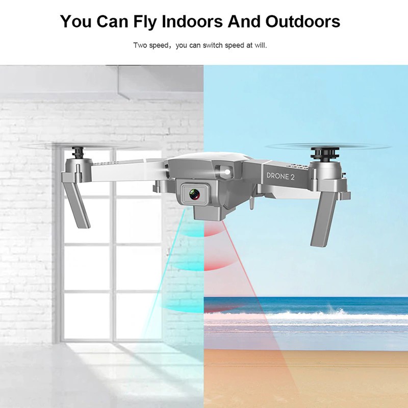 Máy bay flycam mini E68 PRO, flycam giá rẻ, máy bay điều khiển từ xa có Camera 4K