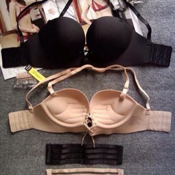 Áo Ngực / Áo Lót Nữ Su Bàn Tay Nâng Ngực Có Dây Rút Không Gọng Cao Cấp Thích hợp đi biển, mặc đồ bơi, mặc bikini | BigBuy360 - bigbuy360.vn