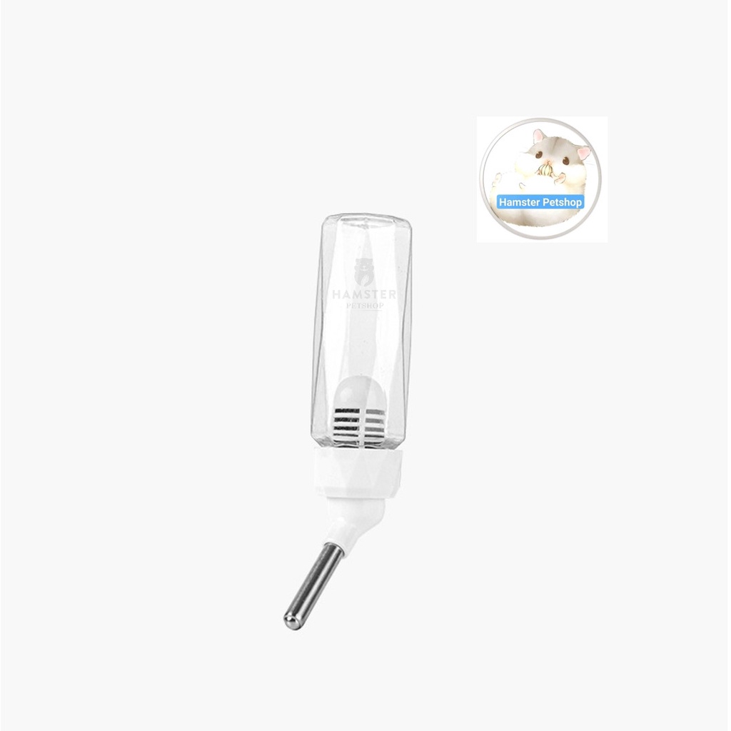 Bình pha lê kèm lọc nước cao cấp cho hamster và thú cưng nhỏ