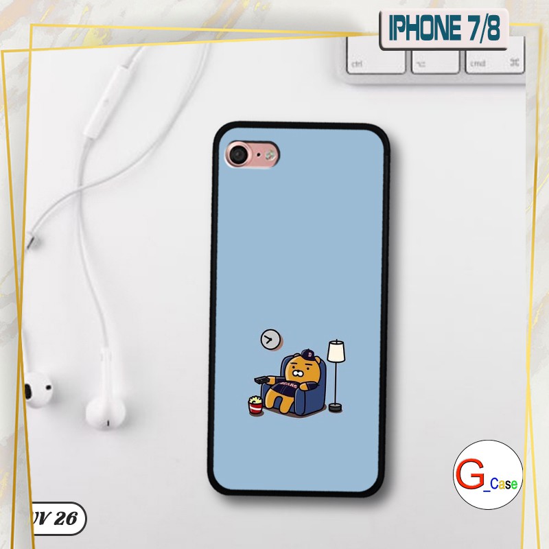 Ốp lưng iPhone 7 lưng nhám - ngộ nghĩnh