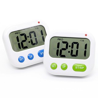 Vibration Alarm Luminova Led Digital Timer Electronic Candy Watch Desktop Display Student Clock Desk Gadgets DBV