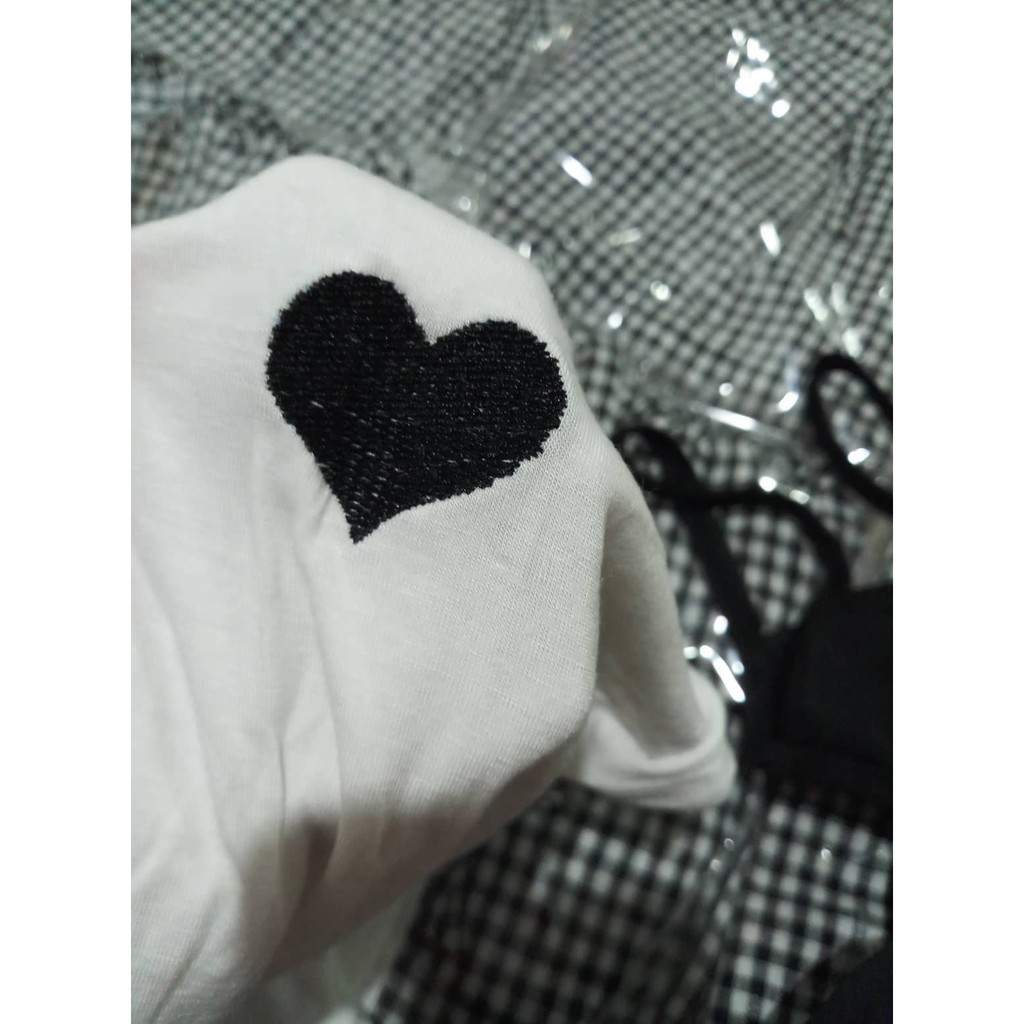 Áo hai dây thêu tim DTR0519 | BigBuy360 - bigbuy360.vn