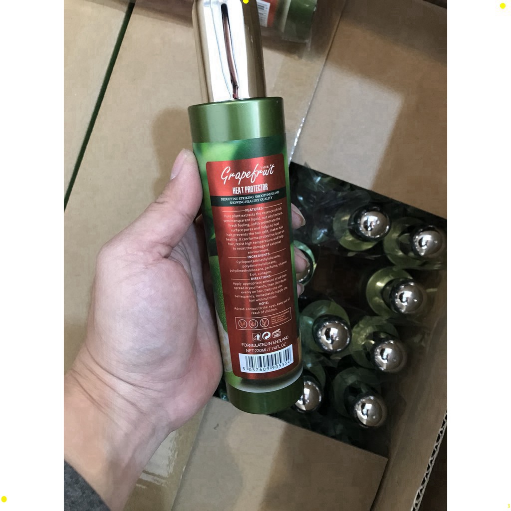 Xịt dưỡng tóc tinh dầu bưởi Valert Repair Essence Plus 220ml, chai dưỡng tóc xịt ngăn ngừa dụng tóc, phục hồi tóc hư xơ | BigBuy360 - bigbuy360.vn