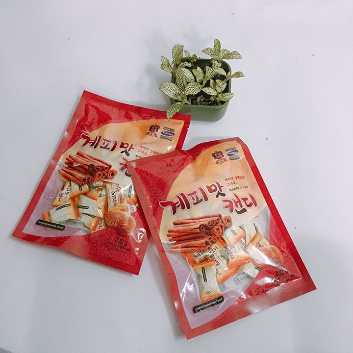 Kẹo Quế Cứng Hàn Quốc CHEONNYEONAE FOOD gói 200g