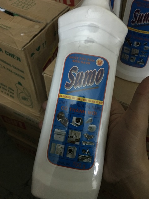 2 chai tẩy đa năng Sumo 700g tăng giá