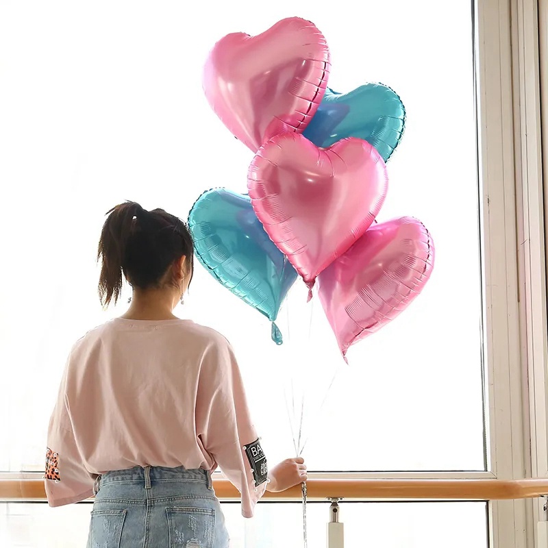 Bong Bóng Trái Tim Trang Trí Tiệc Sinh Nhật/Lễ Tình Nhân