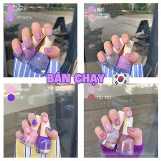 [INBOX CHỌN MÀU] Two Moons – Sơn móng tay đẹp các màu an toàn màu hồng nhũ màu đen dễ thương - QUÀ TẶNG SO CUTIE