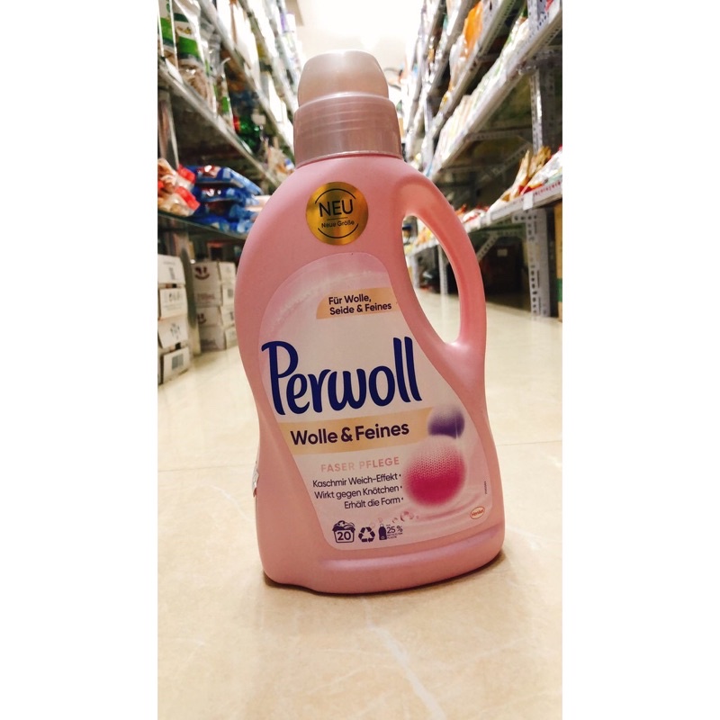 Nước Giặt Đồ Tối Màu Perwoll Renew 3d Black Effects 1,5L/Chai
