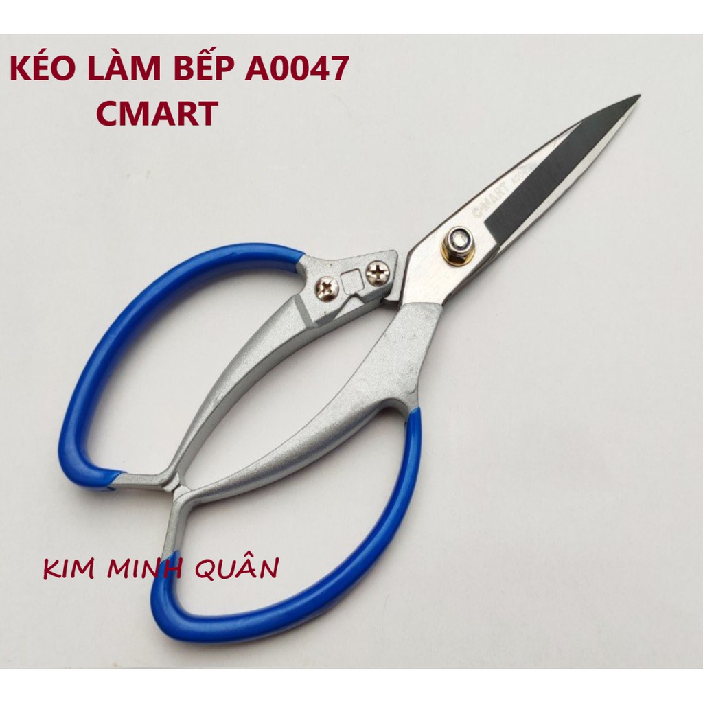 Kéo Làm Bếp Đa Năng Thép SK5 200mm/8" , 225mm/9" A0047 CMART