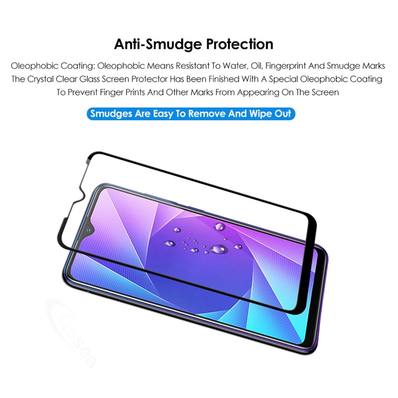 Vivo Y11 Tempered Glass Vivo Y11 Y1s Y19 Y91c Y12 Y15 Y17 Y91 Y95 Y30 Y93 Y81 Full Glue Screen Protector VivoY11 Glass