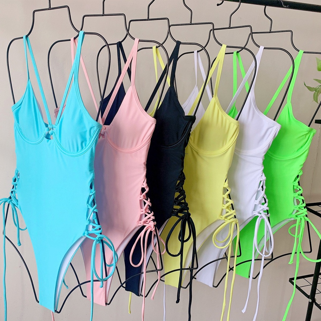 Bikini Một Mảnh Màu Sắc Ngọt Ngào Cho Nữ