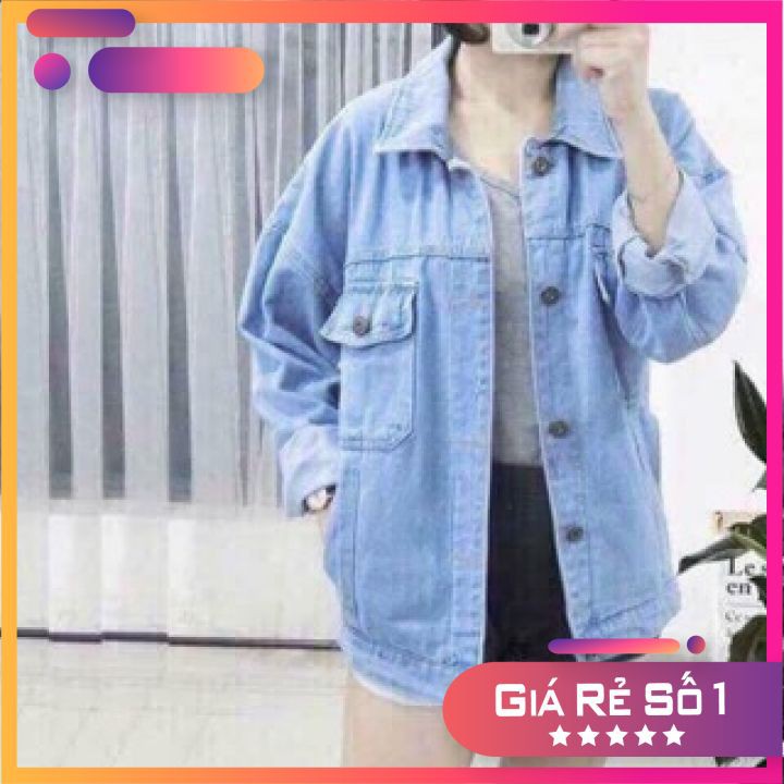 Áo Khoác Jeans Nữ Thiết Kế Đẹp Mới Nhất 2021 (Áo Jacket Bò Nữ Đẹp)