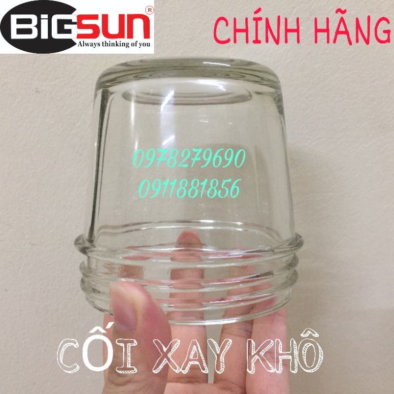 (CHÍNH HÃNG BIGSUN) LINH KIỆN CỐI THỦY TINH MÁY XAY BIGSUN BB-379M BB-168 BB-179