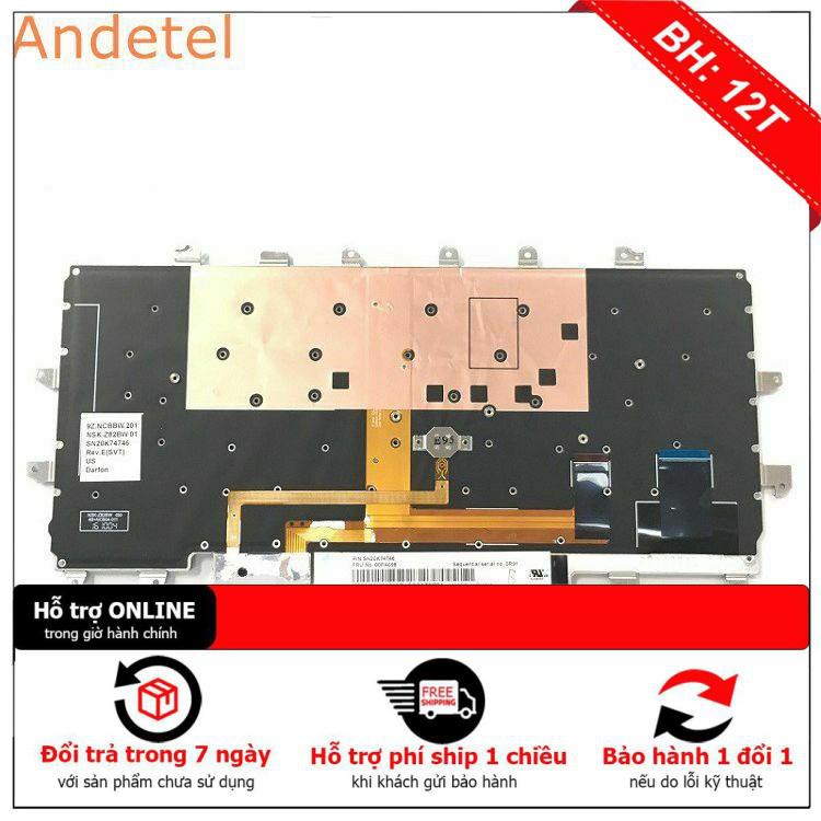 BÀN PHÍM LAPTOP LENOVO THINKPAD X1 CARBON GEN 4 dùng cho ThinkPad X1 Carbon Gen 4