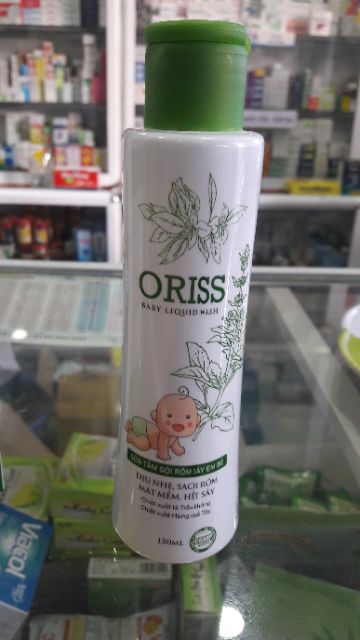 Sữa tắm rôm sảy cho bé Oriss Baby