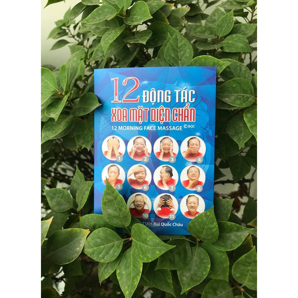 12 động tác xoa mặt Diện Chẩn Bùi Quốc Châu