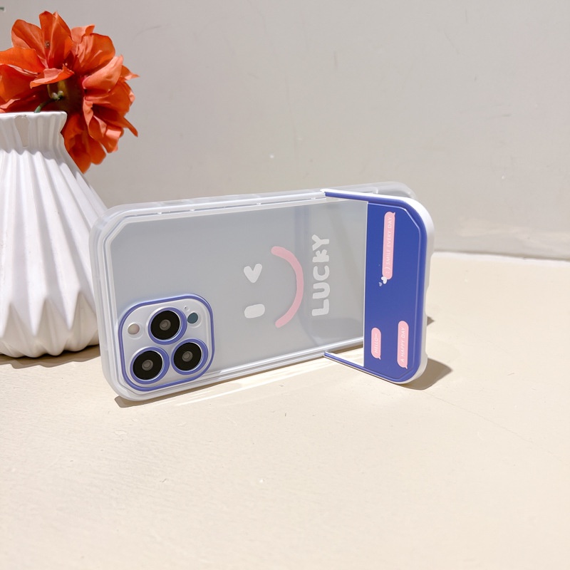 Ốp lưng iphone Ốp Điện Thoại Kèm Giá Đỡ Tàng Hình Họa Tiết Hoạt Hình Dễ Thương Cho iphone 14 / 13Pro 12 / xs / 6 / 7 / 8PLUS Dinuo case