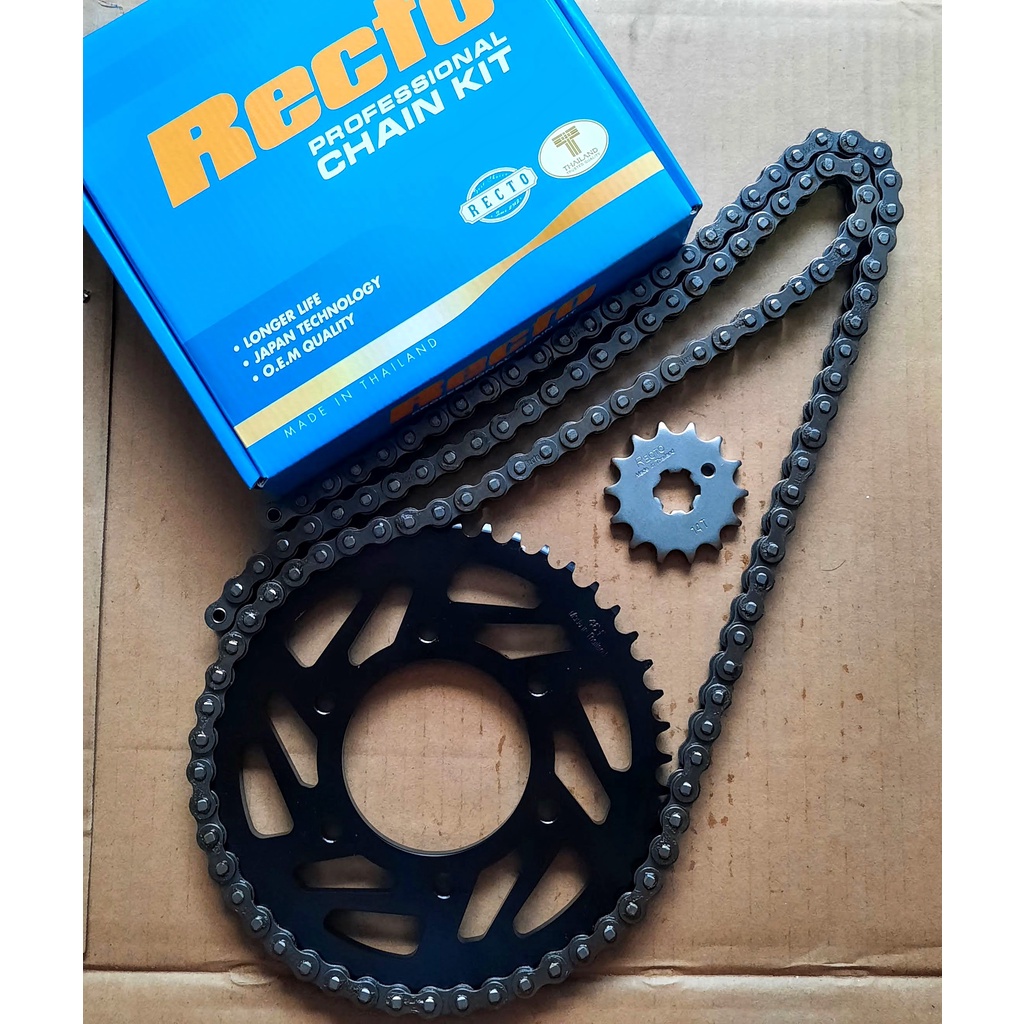 Bộ nhông sên dĩa chính hãng RECTO Thailand dành cho Dream / Wave / RS/ Future