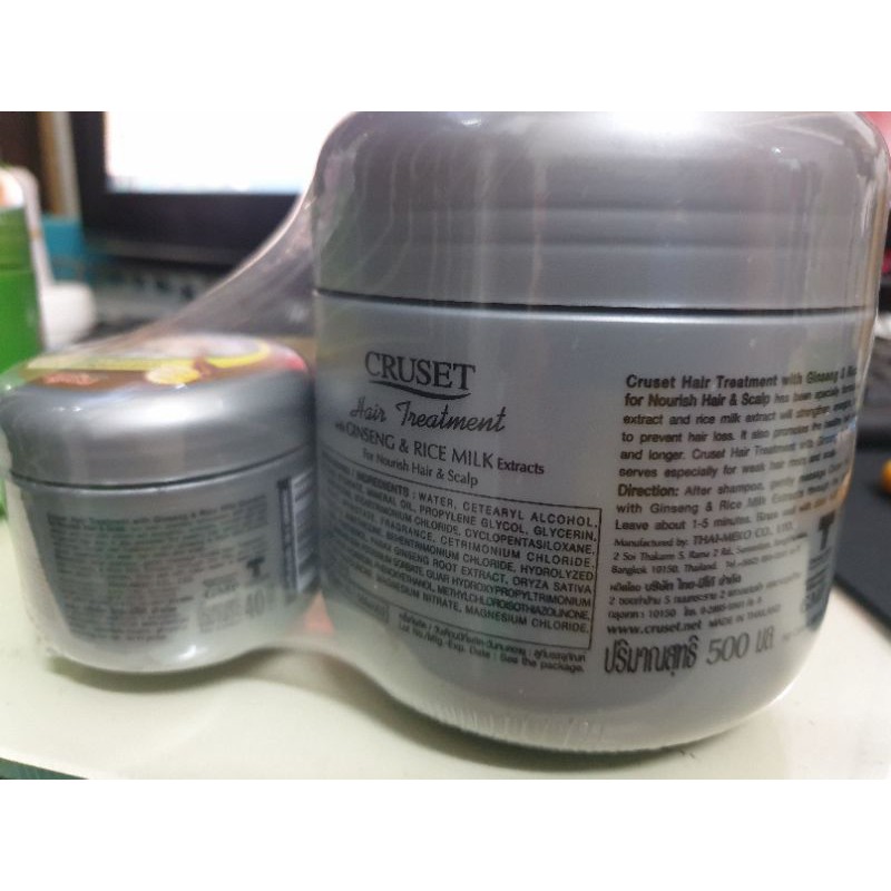 Kem ủ tóc Cruset Hair Thái lan hủ 500g tặng hủ nhỏ 40g | BigBuy360 - bigbuy360.vn
