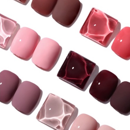 Sơn Gel AS RED | Mã AHJ | Màu Tím Hồng