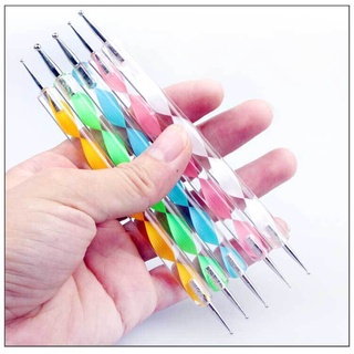 Bút chấm bi nail vẽ móng - set 5 bút chấm bi