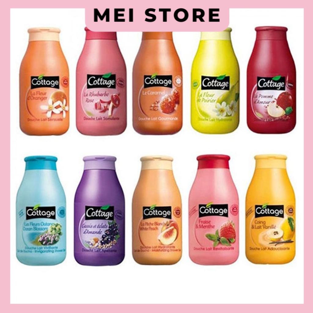 Cặp 2 Chai Sữa Tắm Cottage Pháp 250ml