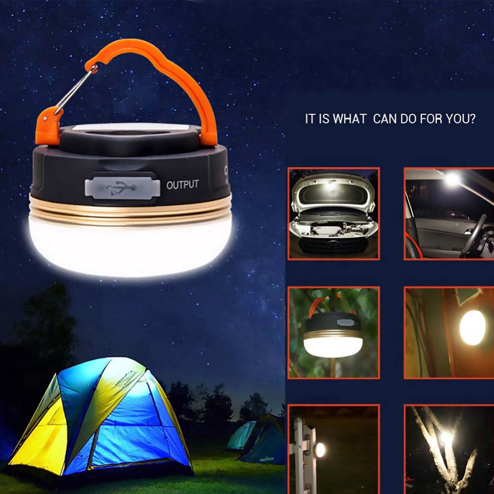 Đèn Led Cắm Trại Mini 5 Bóng Tiện Lợi