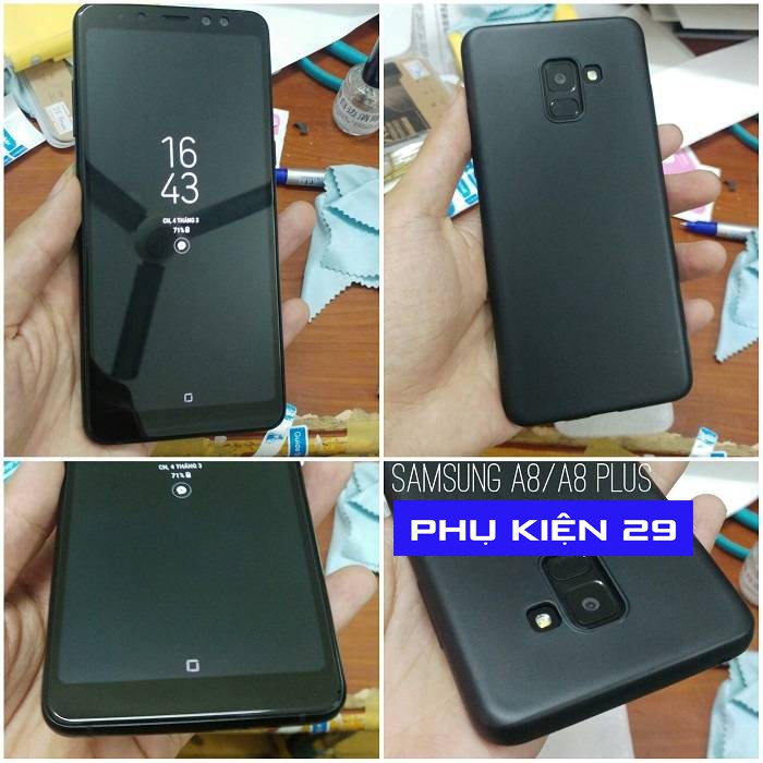 [Samsung A8 2018/A8 Plus 2018] Kính cường lực FULL màn FULL keo Glass Pro+ 9H