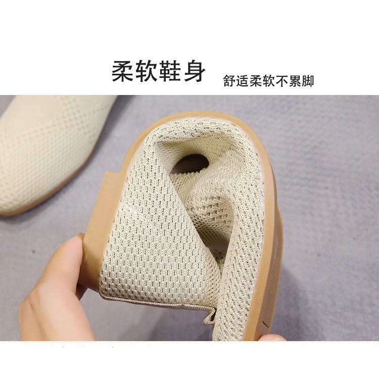 Giày Búp Bê Mũi Vuông Phong Cách Hàn Quốc Dành Cho Nữ | BigBuy360 - bigbuy360.vn