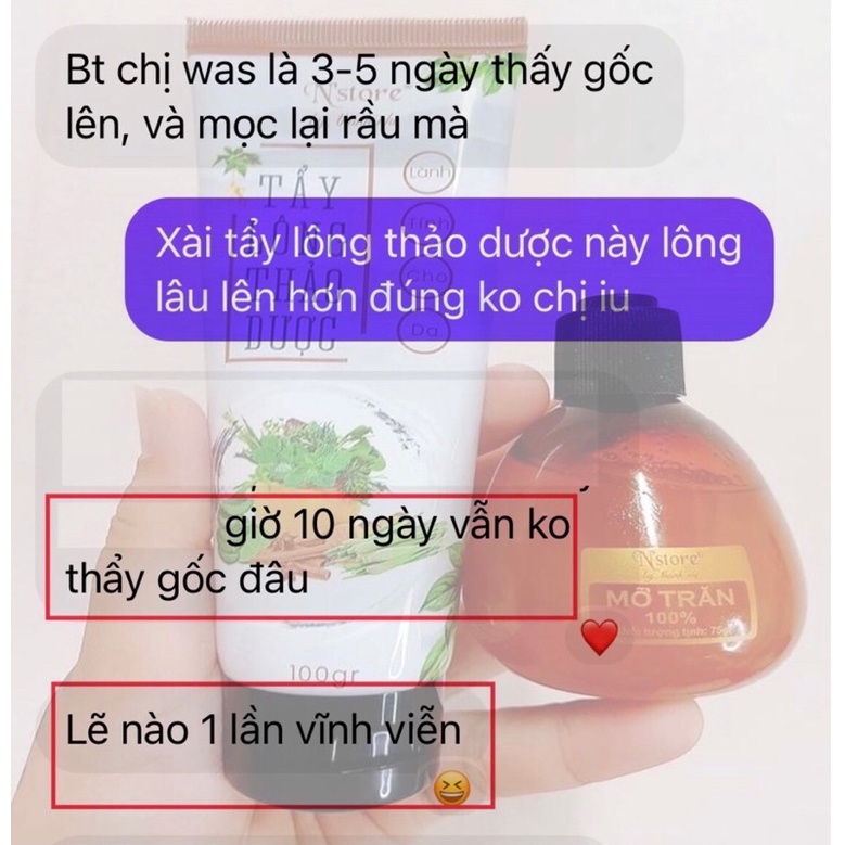 COMBO TRIỆT LÔNG VĨNH VIỄN N’STORE