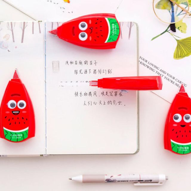 Xoá kéo hình dưa hấu đáng yêu CT3424