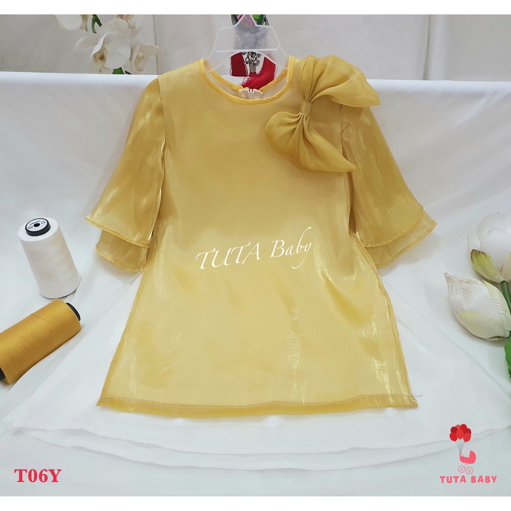 [FREESHIP - ÁO DÀI CÁCH TÂN BÉ GÁI OGANZA HÀN ÁNH KIM CAO CẤP  ⭐⭐ ⭐ [ TUTABABY  -  THỜI TRANG CHO BÉ ]