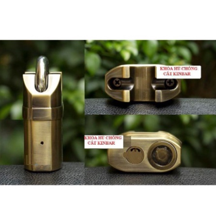 Khóa chống trộm báo động, chống cắt Kinbar K106, Ổ Khóa Chính Hãng