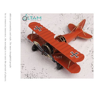 Mô hình máy bay sắt cổ điển Vintage TAN