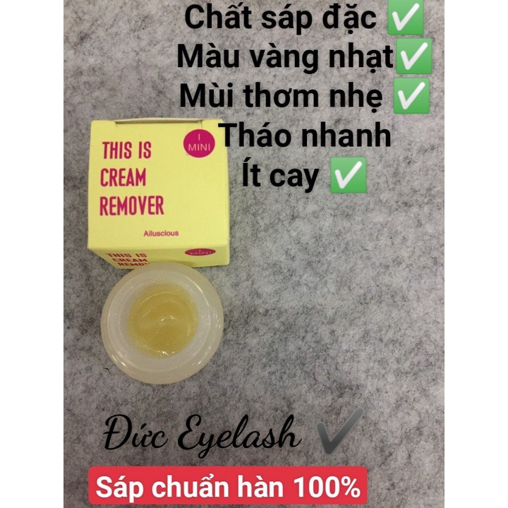 sáp tháo mi hàn quốc 5g_dụng cụ nối mi_THÚY HÀ