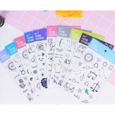 sticker 12 cung hoàng đạo S21 sticker cute sticker dễ thương 1 tờ 7*19,5cm