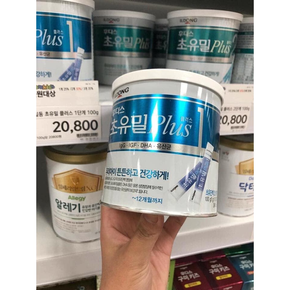 Sữa Non ILDONG plus số 1,2 Hàn Quốc