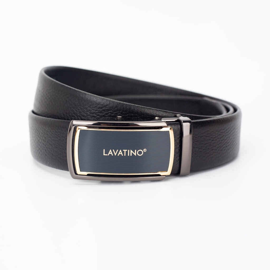 Thắt Lưng Nam Da Bò Thật Dây Nịt Nam Cao Cấp Chính hãng - Lavatino Thiết Kế Sang Trọng TIMELESS 04-04