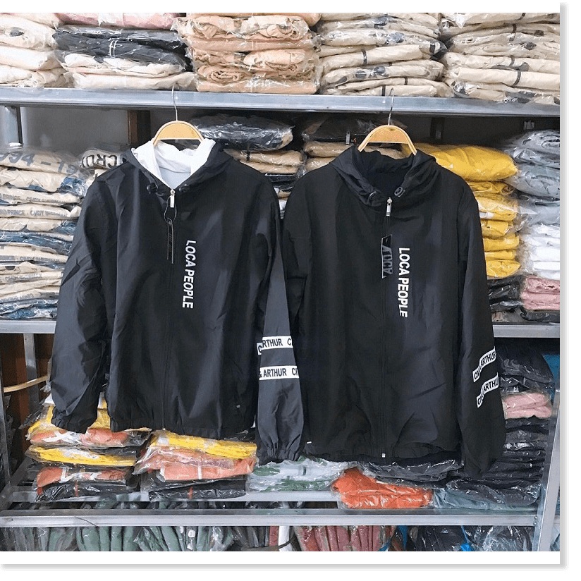 [HÌNH THẬT SẢN PHẨM] Áo Khoác Cặp Nam Nữ Chống Nắng Đi Mưa Nhẹ, Hàng Bao Chất Vải