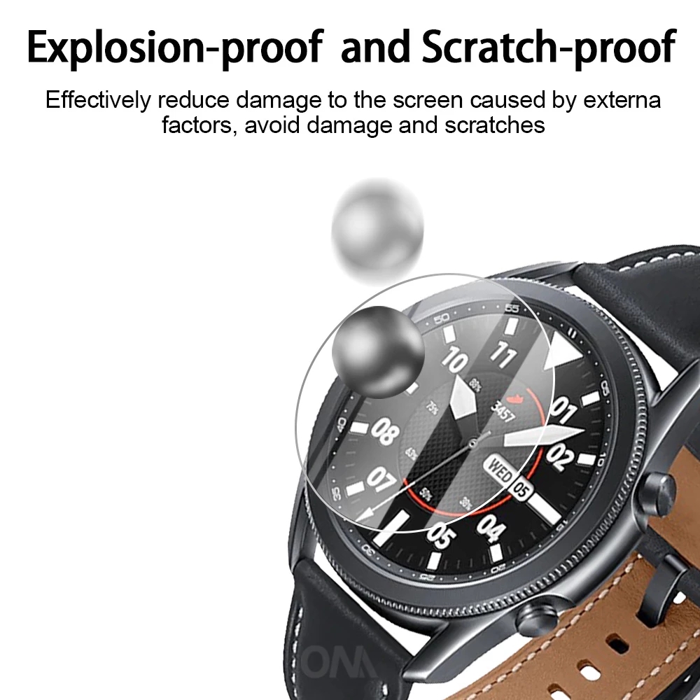 Kính Cường Lực Bảo Vệ Màn Hình Đồng Hồ Samsung Galaxy Watch 3 41mm 45mm