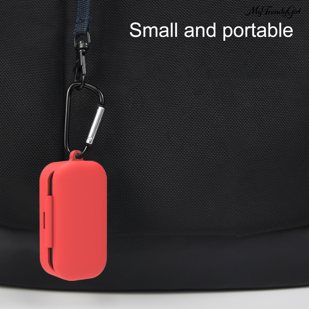 Vỏ Bảo Vệ Hộp Sạc Tai Nghe Không Dây Bằng Silicon Mềm Màu Trơn Cho Qcy T5 | BigBuy360 - bigbuy360.vn