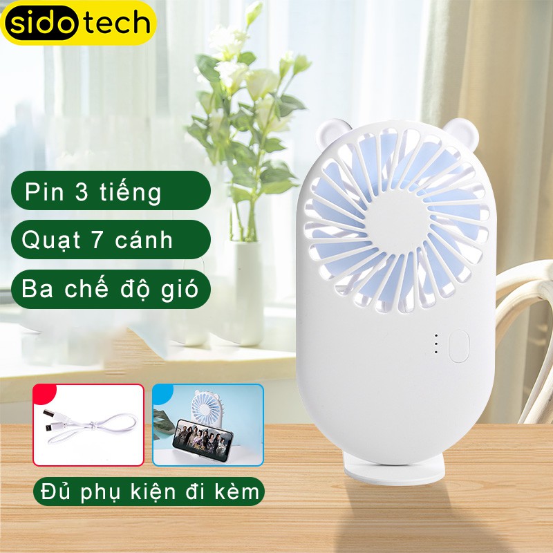 [COMBO] Máy xịt khoáng Nano Hàn Quốc và Quạt mini USB cầm tay dành cho mùa hè