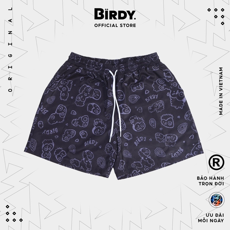 Quần short BIRDY Bandana unisex/ chất liệu mango
